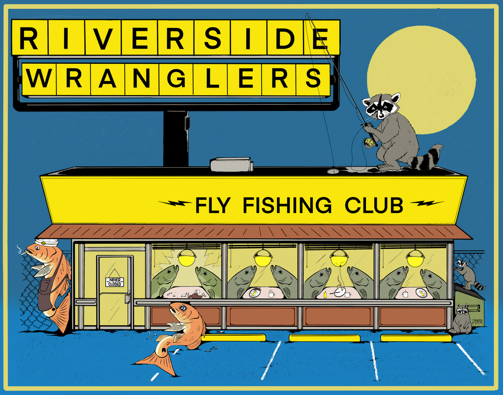 Fly Club Diner - Art Print