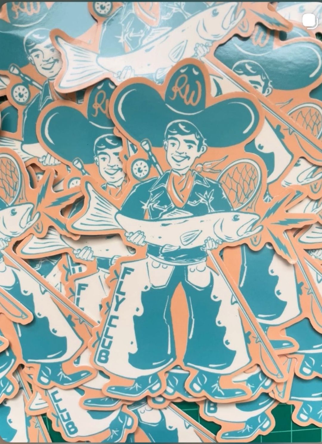 Fly Cowboy - Sticker