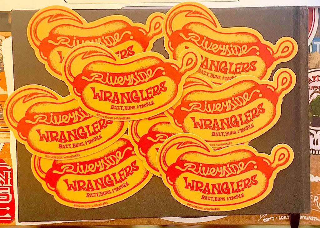 Hot Dog Fly - Sticker