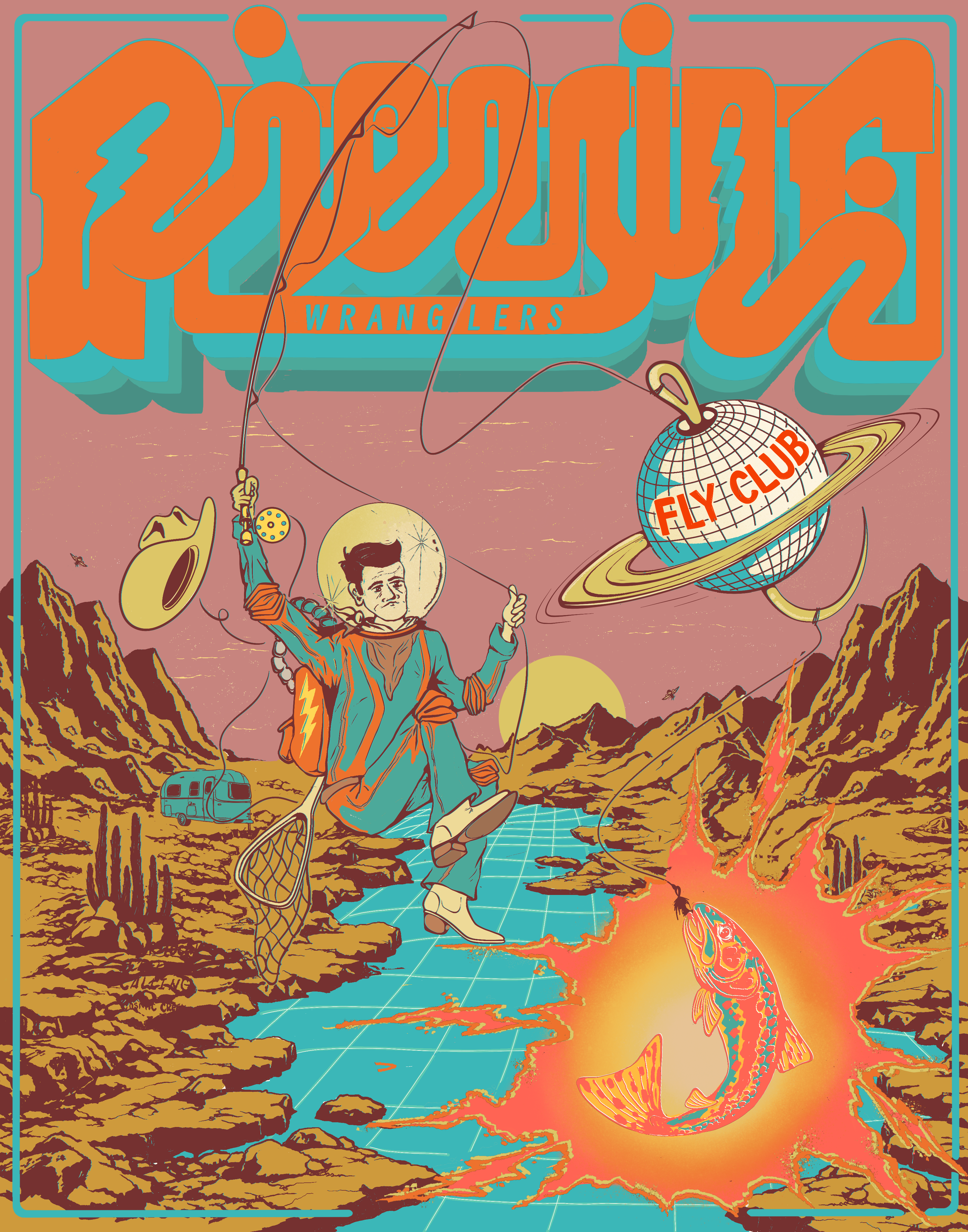 Cosmic Cowboy - Print