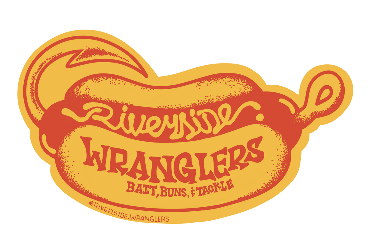 Hot Dog Fly - Sticker