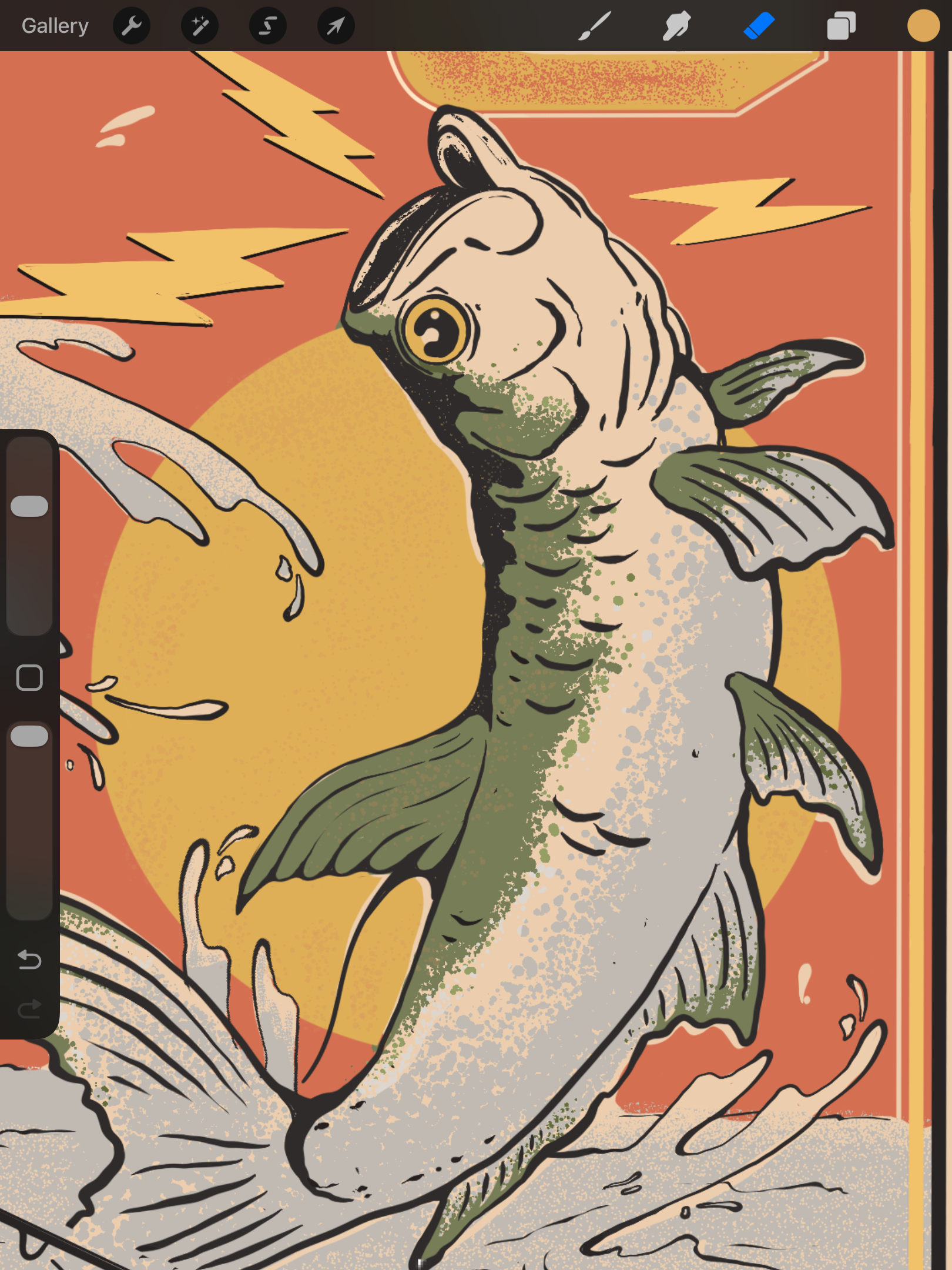 Big Iron - Fly Fishing Tarpon Print