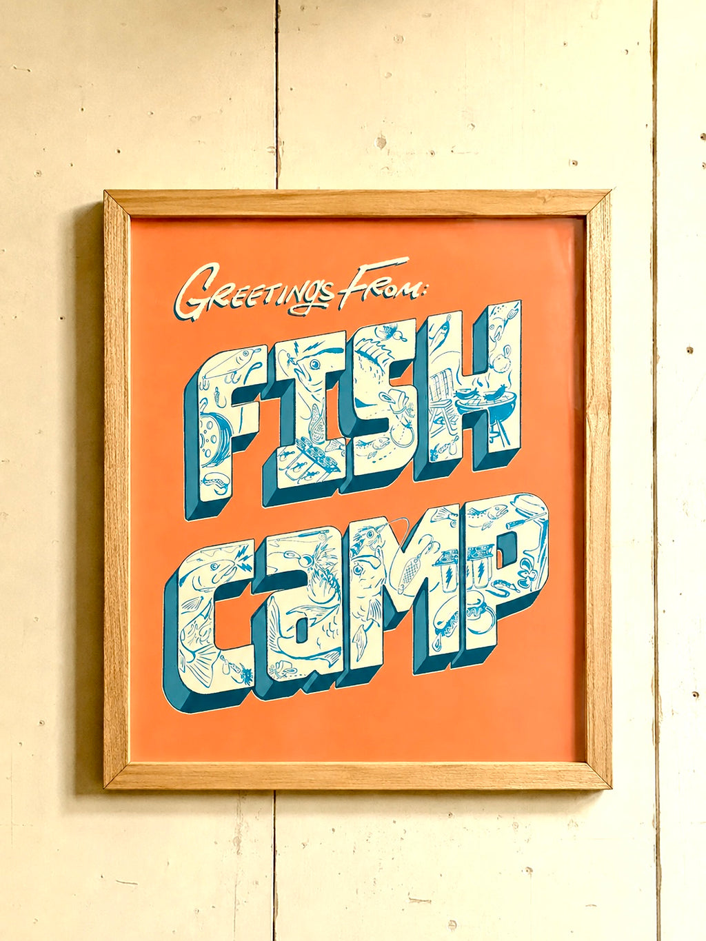 Fish Camp - Art Print