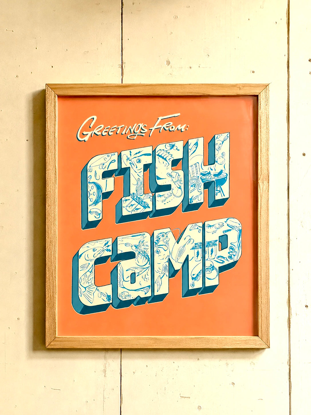 Fish Camp - Art Print