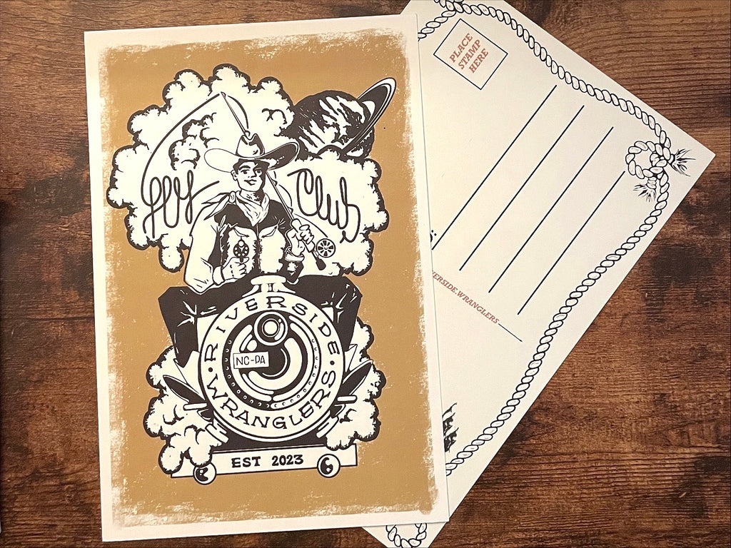 Fly Club Post Card Pack - mini print