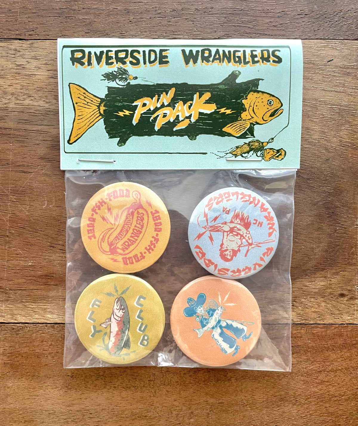 Riverside Wranglers Pin Pack