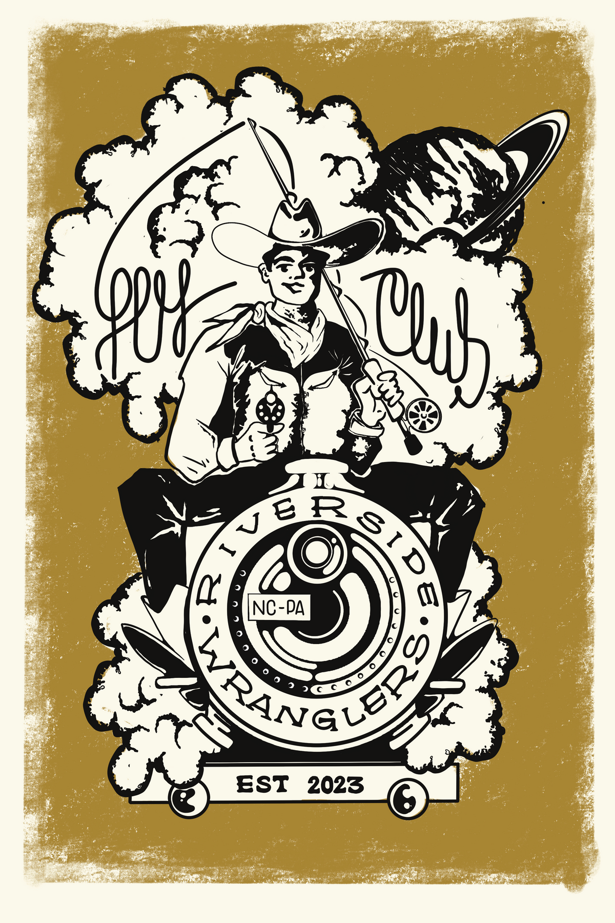 Fly Club Post Card Pack - mini print