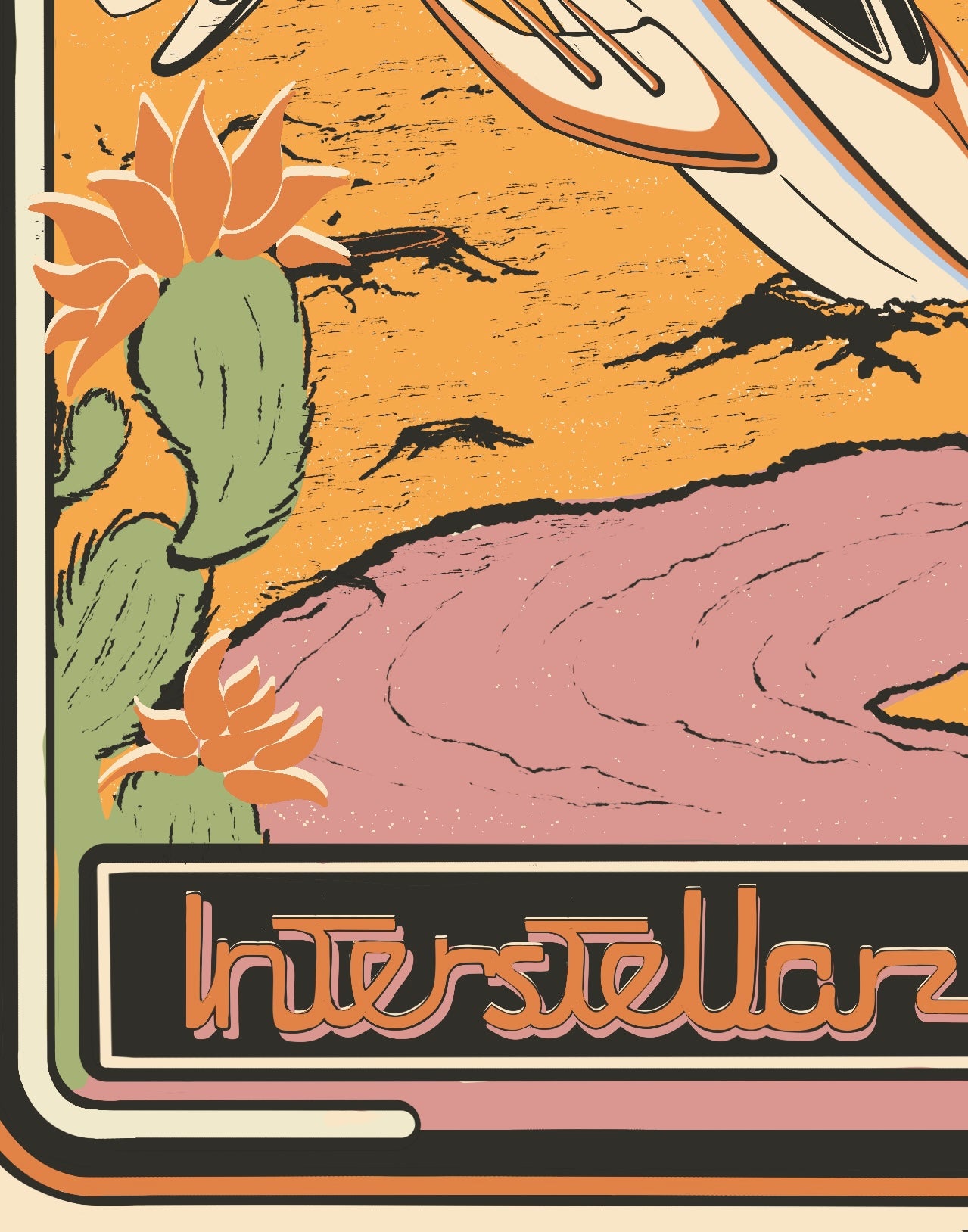 Interstellar Angling Serves- Fishing Print