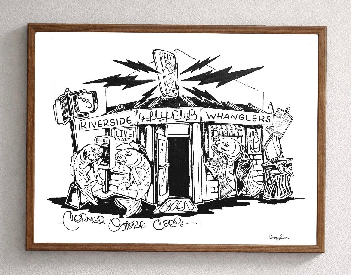 Corner Store Carp - Print