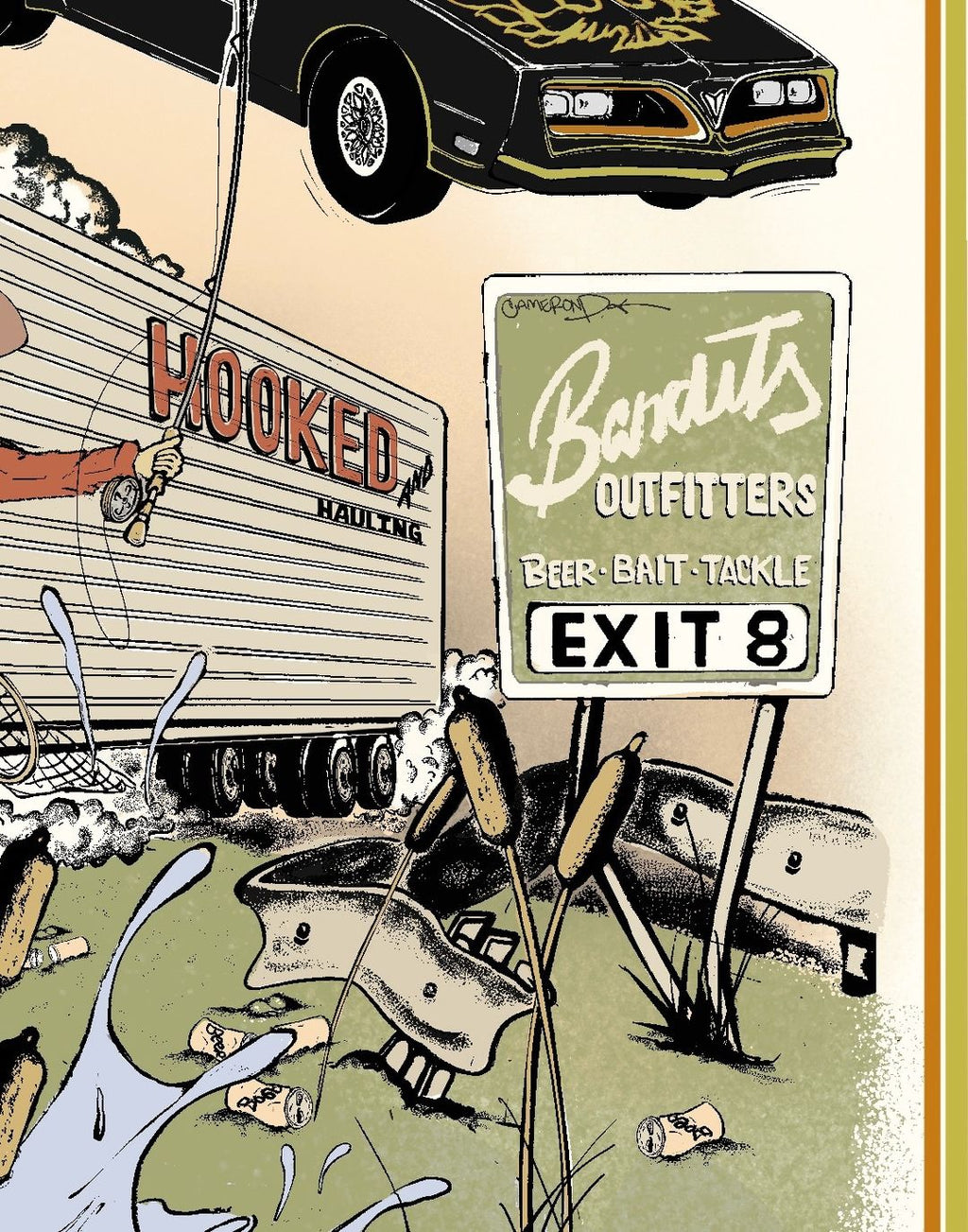 East Bound and Down Outfitters - Print