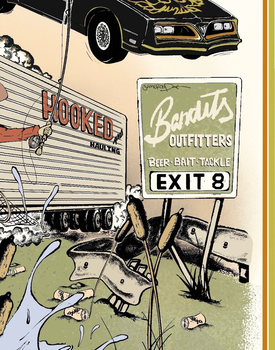 East Bound and Down Outfitters - Print