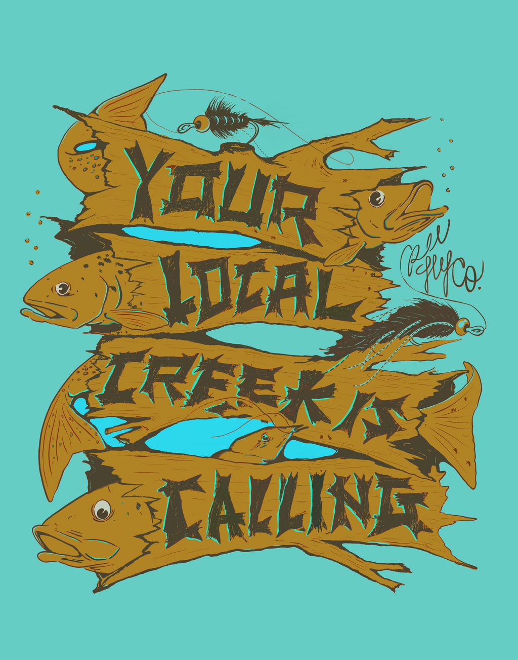 Your Local Creek Is Calling Print