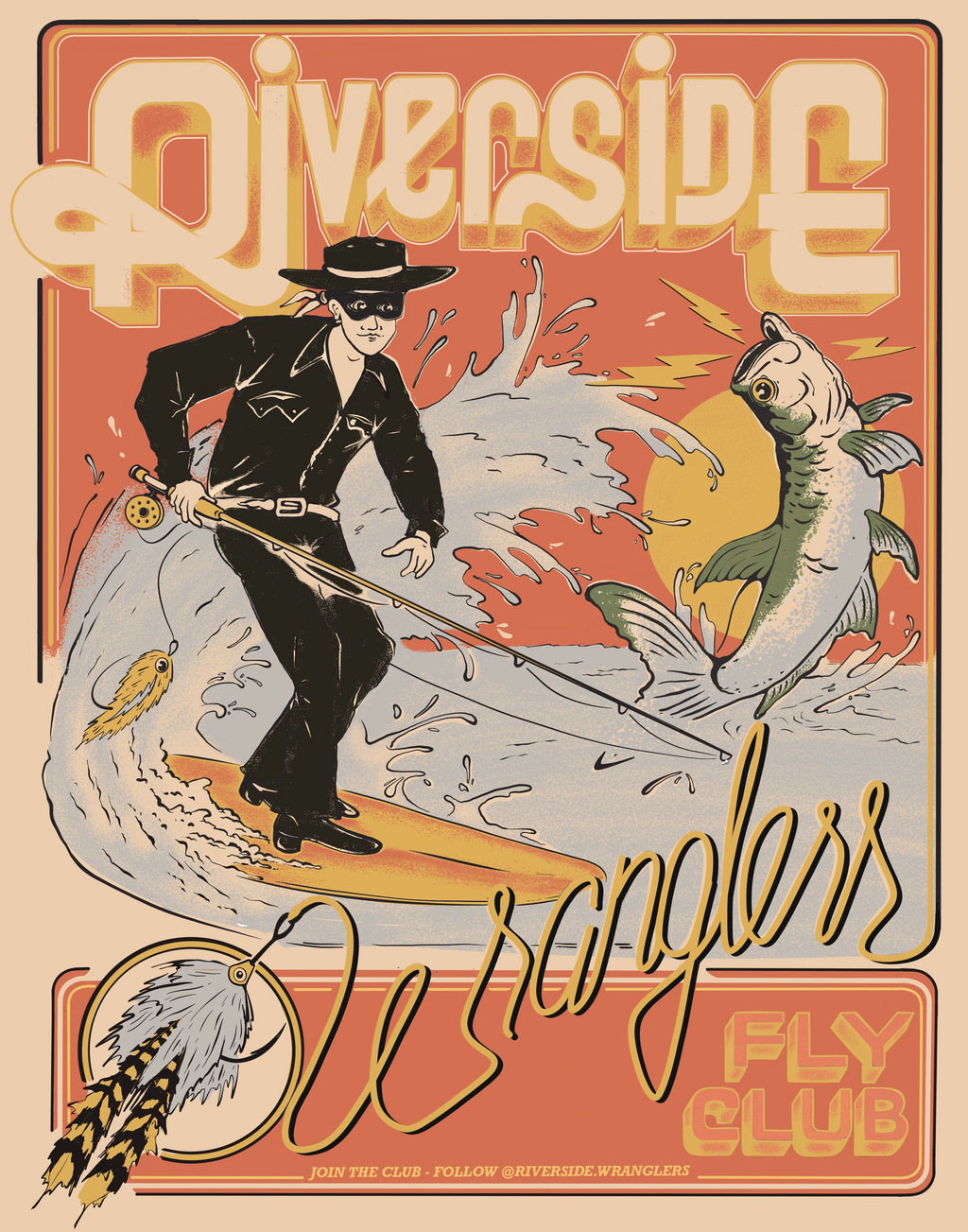 Big Iron - Fly Fishing Tarpon Print