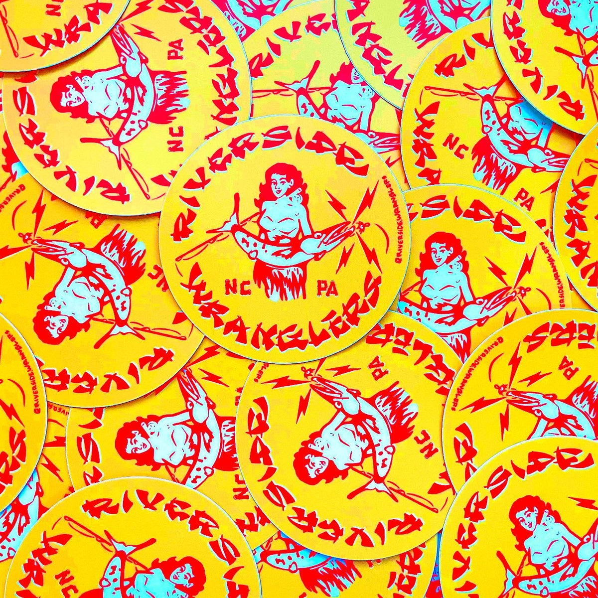 Fly Girl Sticker