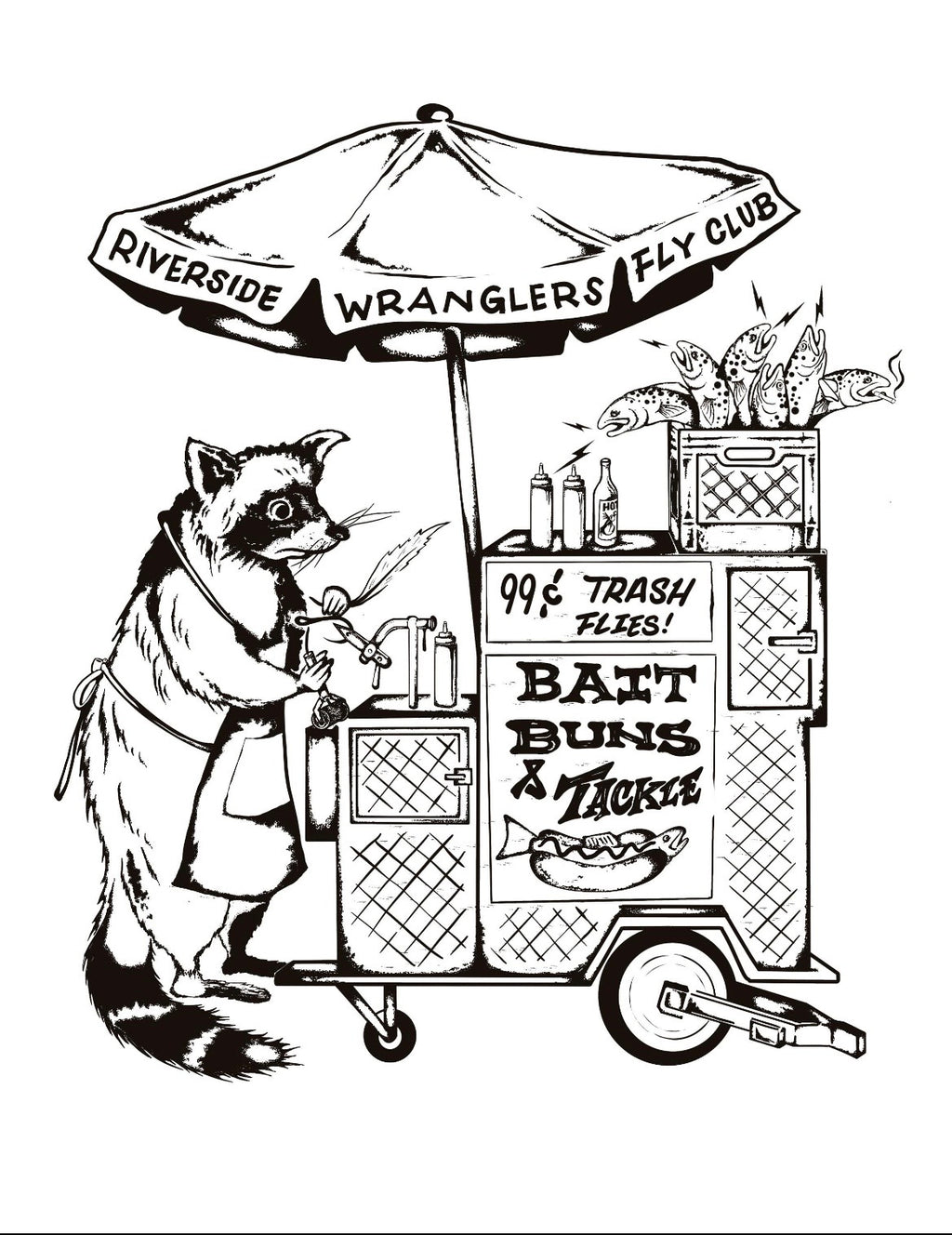 Bait Buns n Tackle - Print