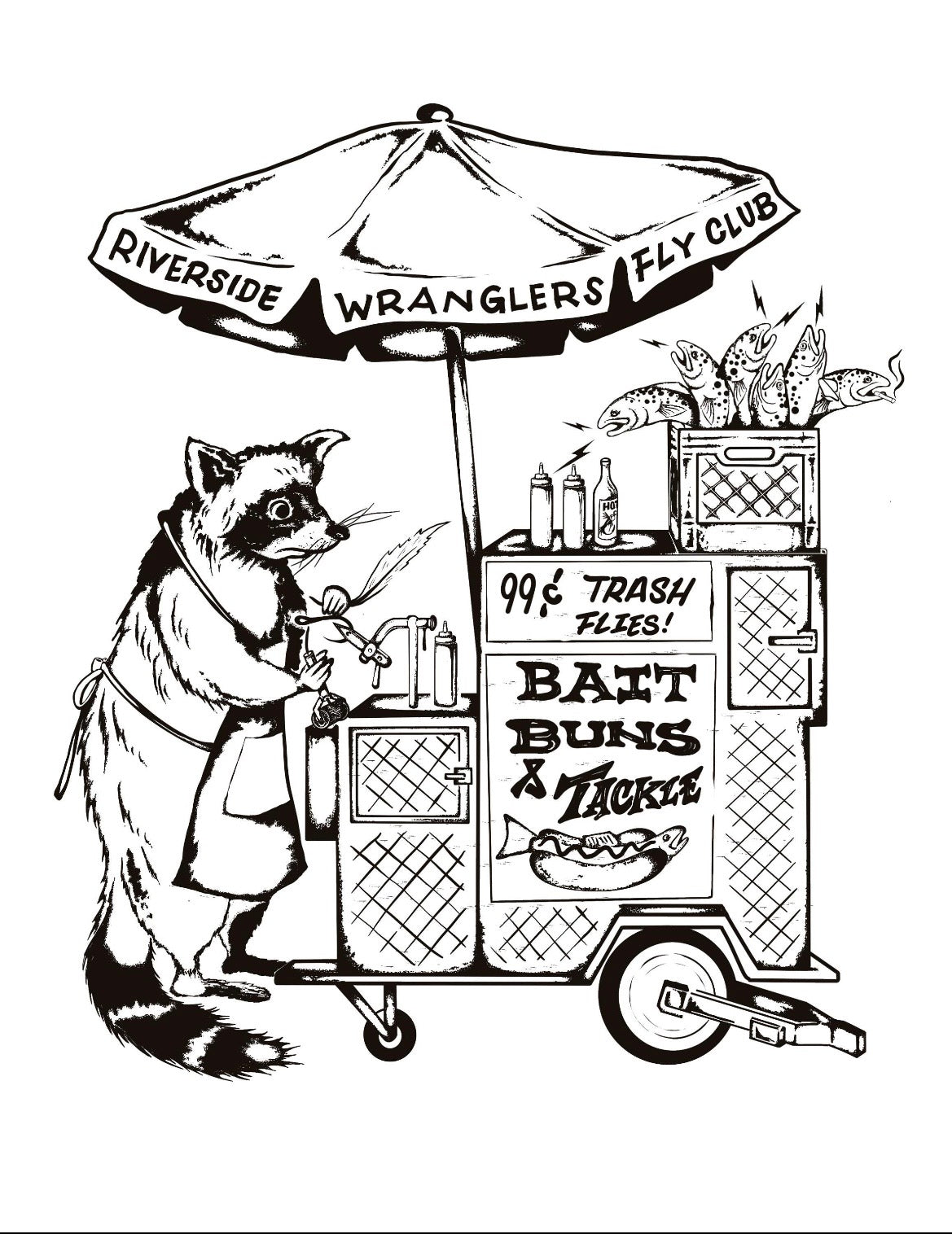 Bait Buns n Tackle - Print