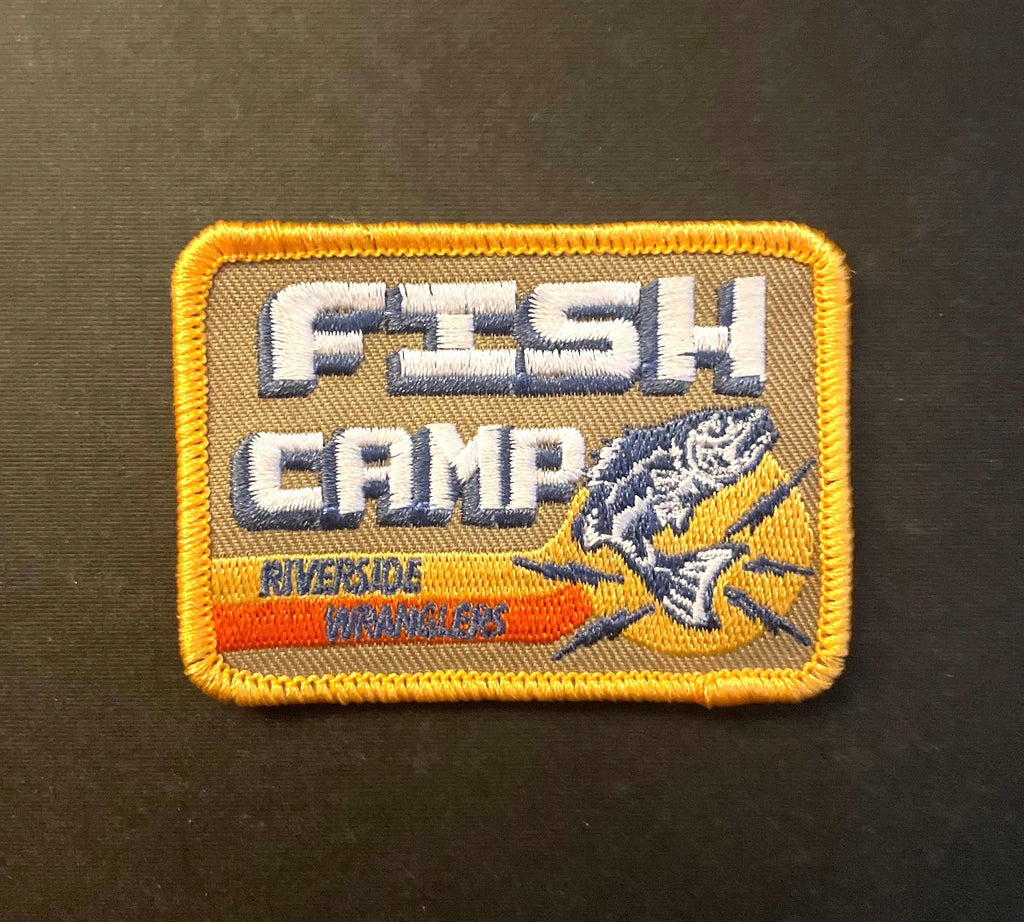 Fish Camp - Iron on Patch